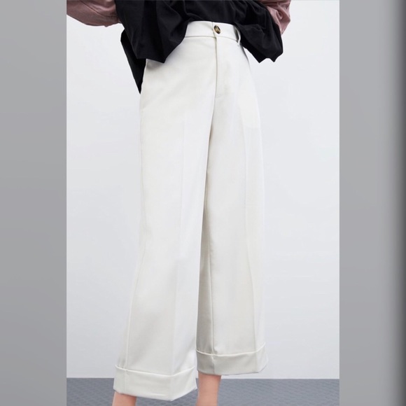 zara cropped pants
